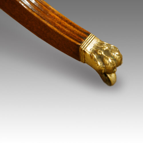 Brass paw feet