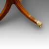 Antique dining table paw leg