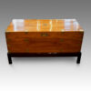 Victorian camphor trunk on stand