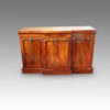 Victorian mahogany breakfront sideboard