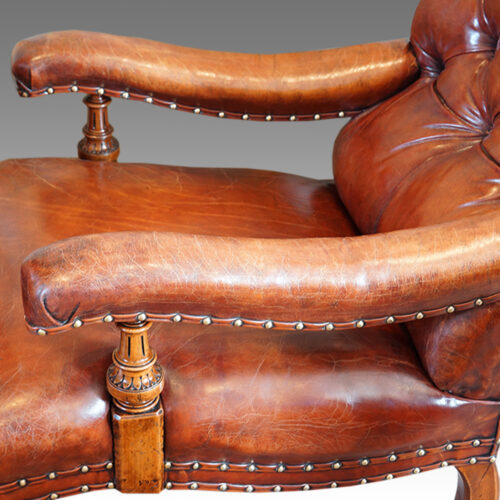 Antique reading chair