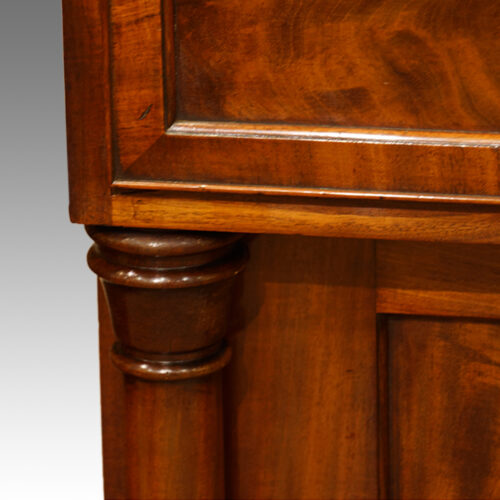 19thc mahogany bookcase