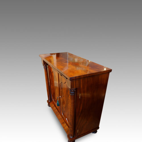 Side view of Victorian chiffonier
