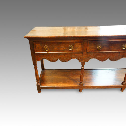 Georgian oak dresser