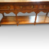 Antique oak dresser base