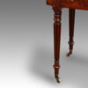Antique table reeded leg