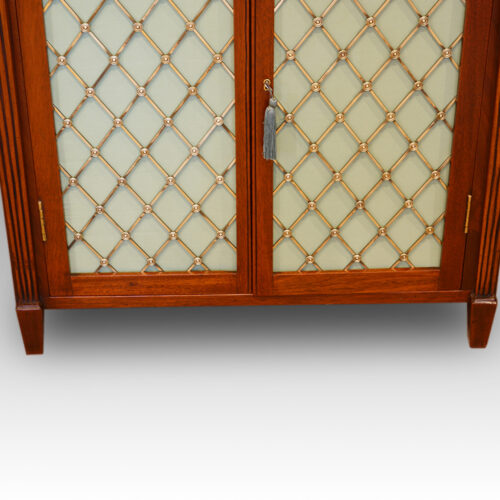 Brass grille doors
