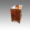 Queen Anne walnut chest side view