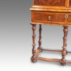 Walnut base detail