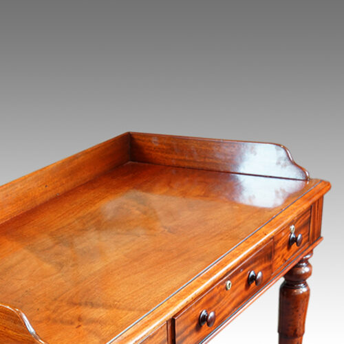 William IV mahogany side-table