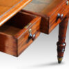 Antique mahogany desk with gallery