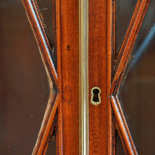 Antique brass door divider
