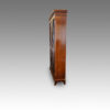 Antique mahogany bookcase side