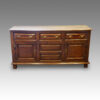 Antique oak cupboard dresser base