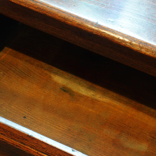 Elm dresser drawer lining