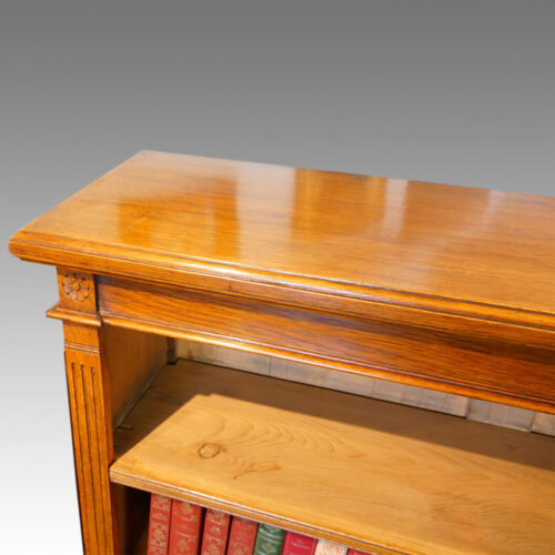 Antique open bookcase