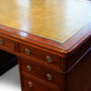 Victorian partenrs desk with 16 drawers