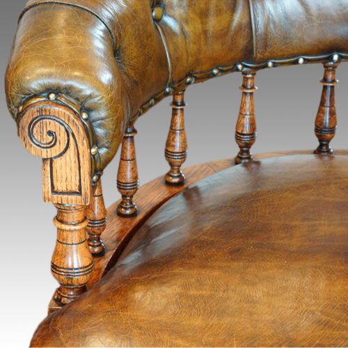 Desk chair detail