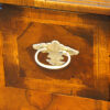 Brass engraved backplates on handles