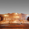 Antique leather sofa