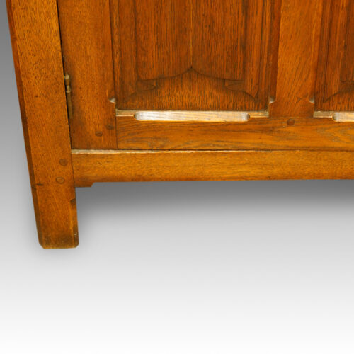 Oak arts &crafts cupboard