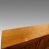 Oak arts and crafts cabinet
