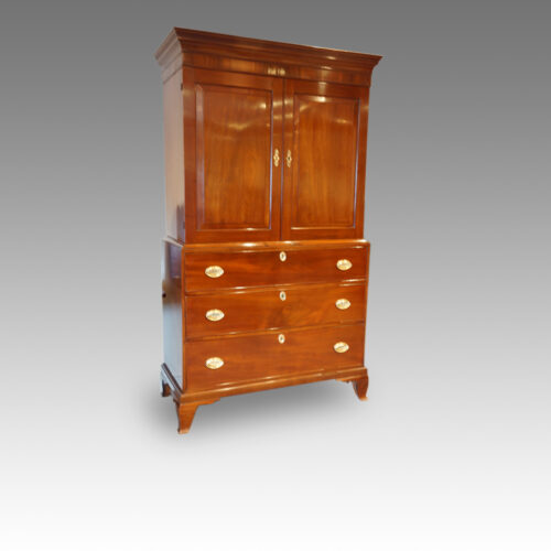 George III Channel Islands linen press