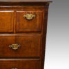 Drawers of Antique walnut chest