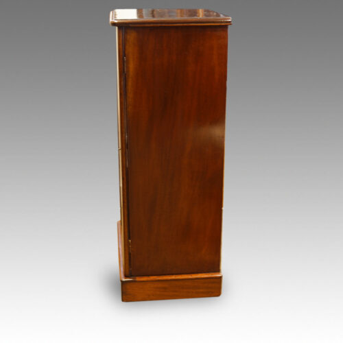 Antique Wellington chest side