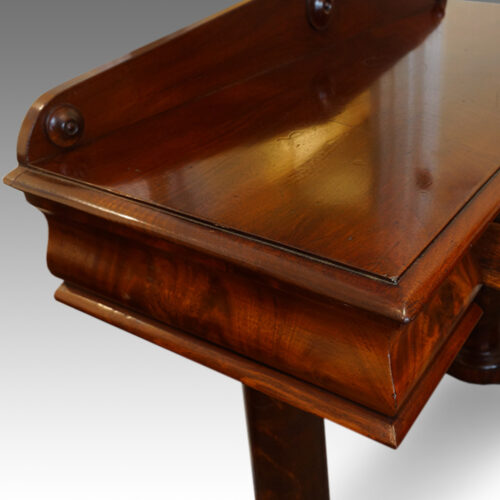 Victorian mahogany hall table