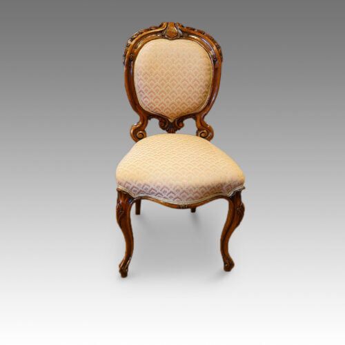 Victorian walnut desk/bedroom chair