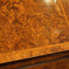 Antique burr walnut fall
