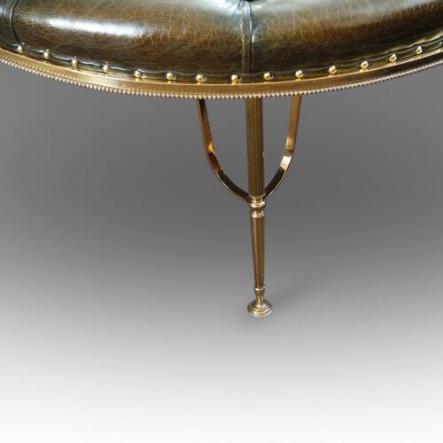 Brass table stool