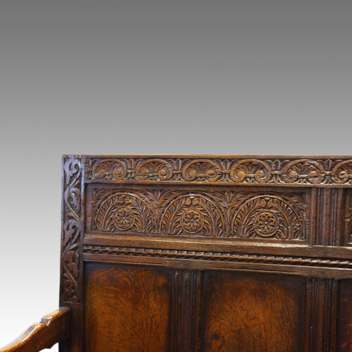 Fine oak carving