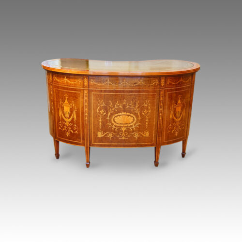 Edwardian inlaid desk