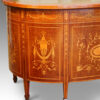 Antique desk with inlay