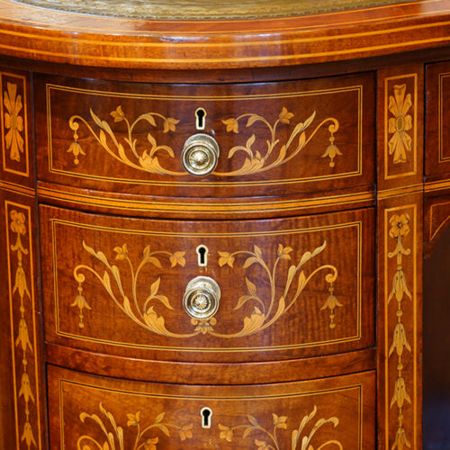 Bow fronted drawer