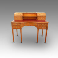 Edwardian inlaid satinwood ladies desk