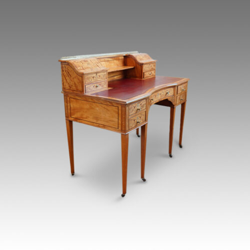 Antique satinwood desk