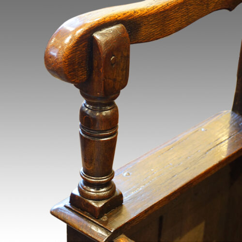 Oak turning