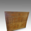 Antique settle backboard