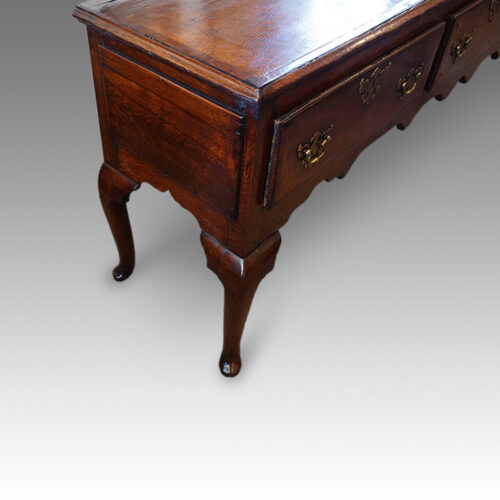 End panel of dresser