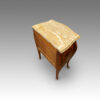 Marble top bedside cabinet