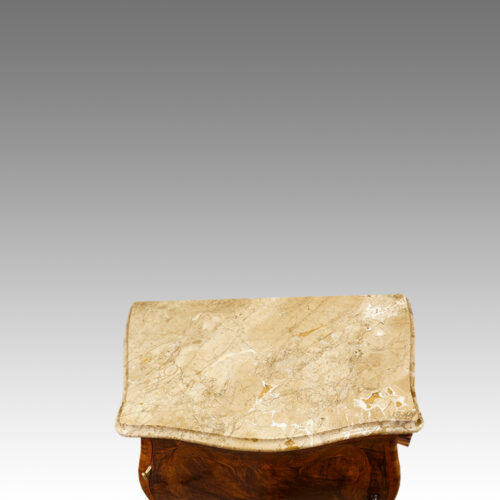 Marble top bedside cabinets