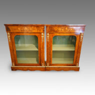 Victorian display cabinets