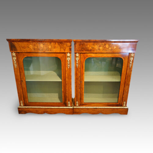 Victorian display cabinets