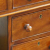Turned mahogany desk handle