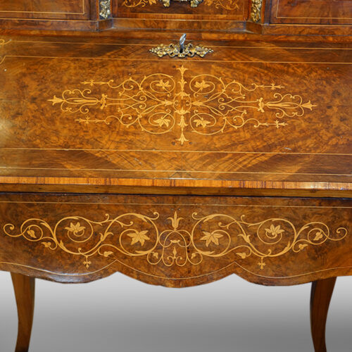 Antique walnut ladies desk