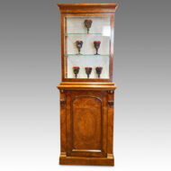 Victorian walnut cabinet by Wylie & Lochead