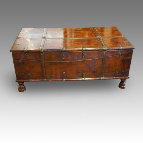 Antique chest rear